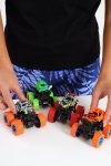 Pack Of 4 Pullback MINI Monster Trucks