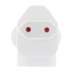SCE White 2 Way Adaptor 16A