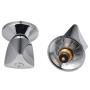 Headpart Triangle 5/8'' Shower Taps Pair