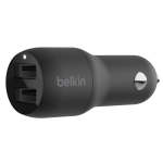 Belkin Boostcharge Dual Usb-a Car Charger 24W