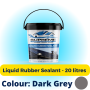 Liquid Rubber Sealant – 20 Litres – Dark Grey
