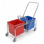 Double Bucket Mopping Trolley - 50L