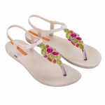 Khai Glam Thong Sandals - Beige - 8