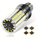 1PC LED Corn Lights Bulb E26 E27 110V Bulb E14 Chandelier Light Indoor B22 No Flicker AC85 265V Candle Lamp Energy Saving Lighti