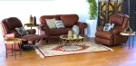New 100% Genuine Leather 2 Seater + 2 Recliners Sets