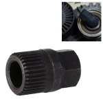 Spline Alternator Clutch Free Wheel Pulley Removal Tools Installations Socket Black