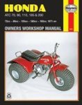 Honda ATC70, 90, 110, 185 and 200 Owner's Workshop Manual Paperback, Revised edition