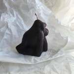 The Gorilla Hand-poured Candle - Black