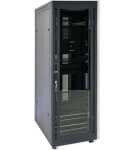 Mecer AP6838.GLA.B 19 Black 38U 600 X 800 Glass Door Cabinet