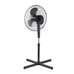 Alva ACS200 40CM Plastic Pedestal Fan Black