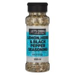 Pnp Let's Cook Lemon Herb & Black Pepper Seasoning 200ML