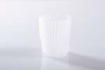 - Frosted Stacking Tumbler Set Of 4 Available In 2 Colours - Clear