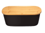 Fancy Bread Bin With Bamboo Slicing Board Lid