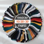 10 20 30 Pairs Of Men's Simple Style Low Cut Ankle Socks Anti Odor & Sweat Absorption Breathable Socks For All Seasons Wearing