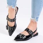 Madison Gwen Flats - Black - 8