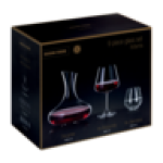 Marta Crystal Decanter & Glass Set 9 Piece
