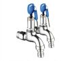 2-PACK Anti-theft Lockable Garden Taps - Key Secured Outdoor Faucets