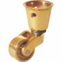 Solid Brass Cup Castor - 38MM