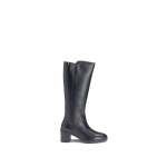 Ladies Sloane Two Tone Boots In Black - Black 8
