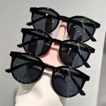 Chic Oval Fashion Glasses For Women - Anti-glare Uv Protection Perfect For Driving & Beach Travel