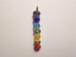 Chakra Czech Bead Pendant F290