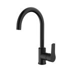 Erebus Black Sink Mixer Deck Type Overspout