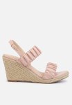 Drayco 7 Espadrille Wedge Heel - Pink