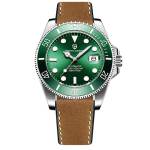 Pagani Design PD-1639 Se Italian Leather - Seiko NH35 Hulk Brown Italian Leather