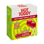 Hot Toddy Sore Throat Lollies 12's – Honey & Menthol