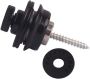 Heavy Duty Mushroom Head Guitar Strap Buttons With Safety Locks