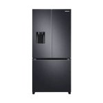 French Door Fridge With Drawer And Twin Cooling System - Gentle Black