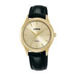 LORUS Classic Women's Quartz Watch Light Champagne Sunray Dial