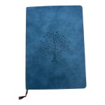 A5 Premium Journal Notebook - Dusty Blue Tree Of Life