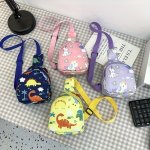 1PC Boy's Fun Cute Dinosaur Print Chest Bag