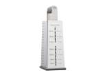 Stainless Steel 4 Sided Grater With Measurements 24CM
