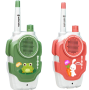 2PCS Pink And Green Smart Simulated Children's Portable Walkie-talkies