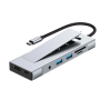 8 In 1 Usb-c Hub Adapter With M.2 Nvme/sata SSD Enclosure