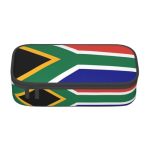Sdegtho South African Flag Pencil Case Large Capacity Pencil Pouch Pen Bag Stationery Pouch Pen Case For Office
