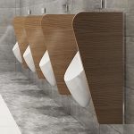 Pumpie Urinal Screen Toilet Partition Adult Urinal Baffle Hotel public Restroom Waterproof Urinal Partition Divider Screen For S