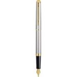 Waterman Hemisphere Essential Medium Fountain Pen Stainless Steel And Gold