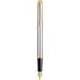 Waterman Hemisphere Essential Medium Fountain Pen Stainless Steel And Gold