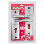 Build It Cylinder Lockset Fancy 8 Inch Chrome Plated