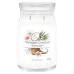 Yankee Candle Signature Collection Coconut Beach Large Jar - New Jar Design 2 Wicks Retail Box No Warranty