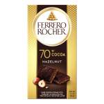 Ferrero Rocher Slab 70% Dark Hazelnut Chocolate 90GR