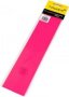 Lever Arch Labels - Fluorescent Pink 70 X 315MM 12 Pack