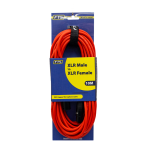 FTS-TX009+TX012ORANGE 10M Xlr Male -xlr Female MIC Cable