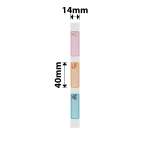 NB180 - - D11 D101 D110 H1S - 14X40MM - 160 Cute Animals Labels