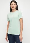 Polo Wmn Anele Logo Ss T-Shirt - Mint