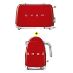 Smeg – Toaster And Kettle Pack – Red