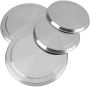 4PIECES Electric Stove Burner Covers Stainless Steel Kitchen Cooker Protection